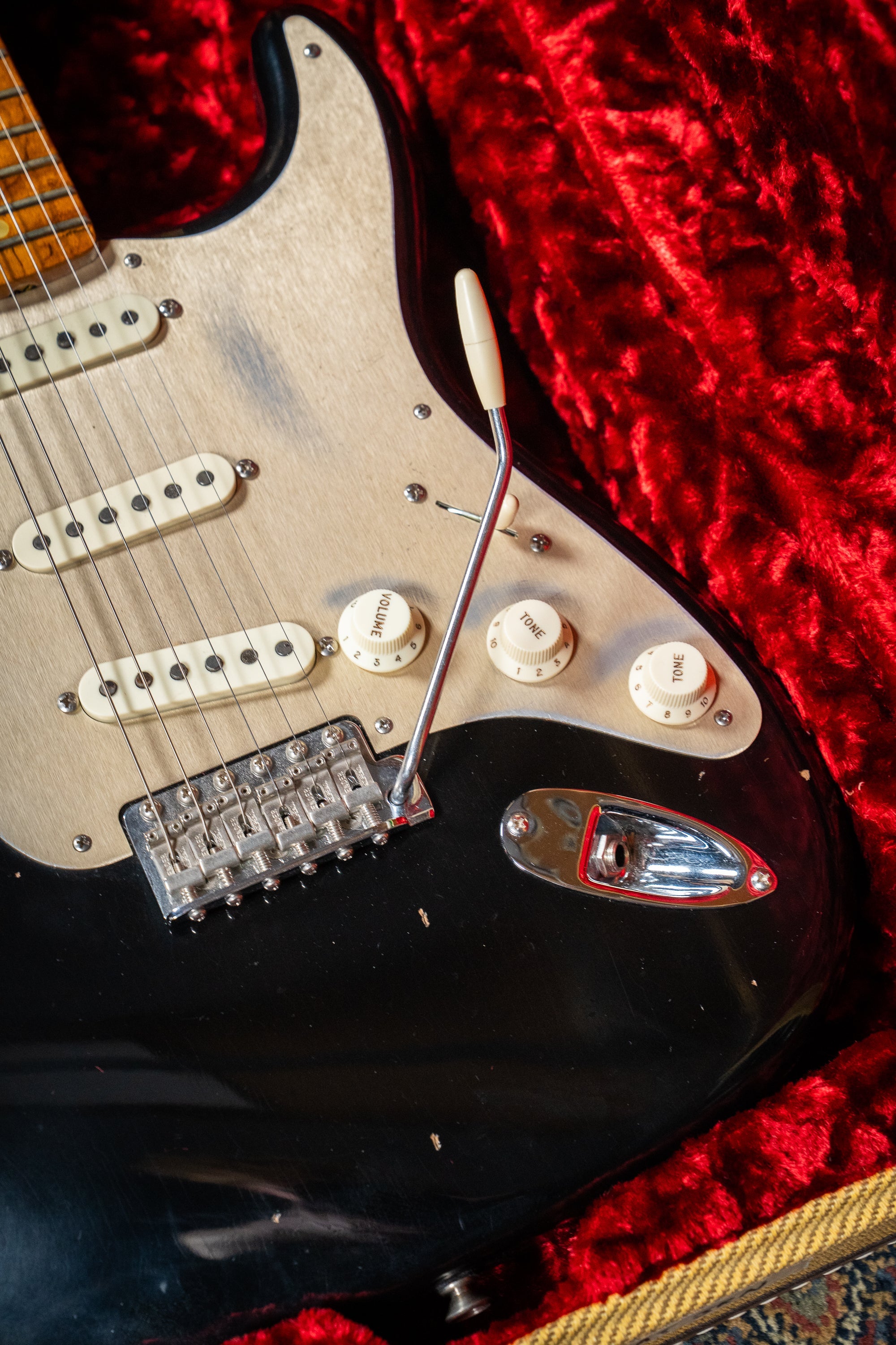Fender Custom Shop LTD '58 Journeyman Strat w/Case + Accs - Closet Classic - Black - Pre-Owned