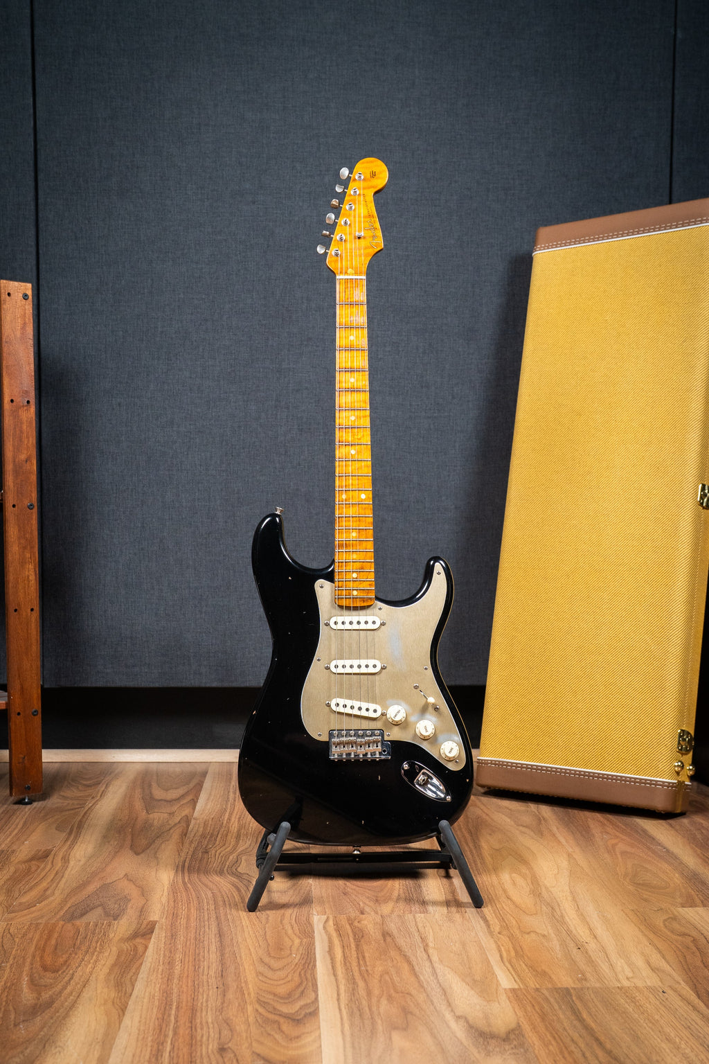 Fender Custom Shop LTD '58 Journeyman Strat w/Case + Accs - Closet Classic - Black - Pre-Owned