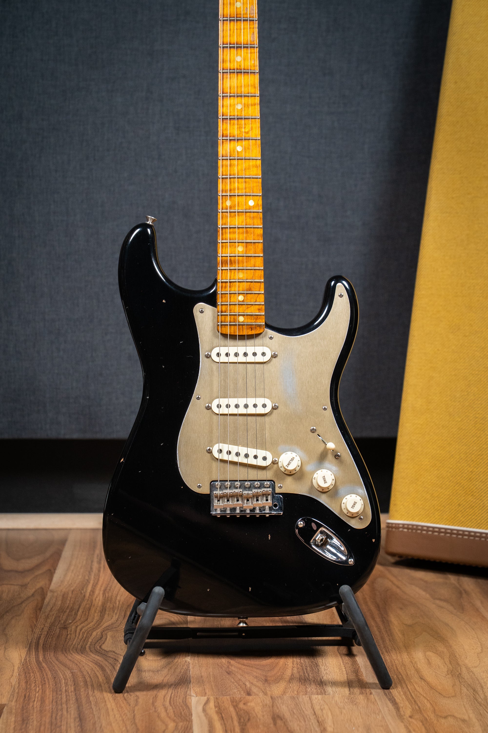 Fender Custom Shop LTD '58 Journeyman Strat w/Case + Accs - Closet Classic - Black - Pre-Owned