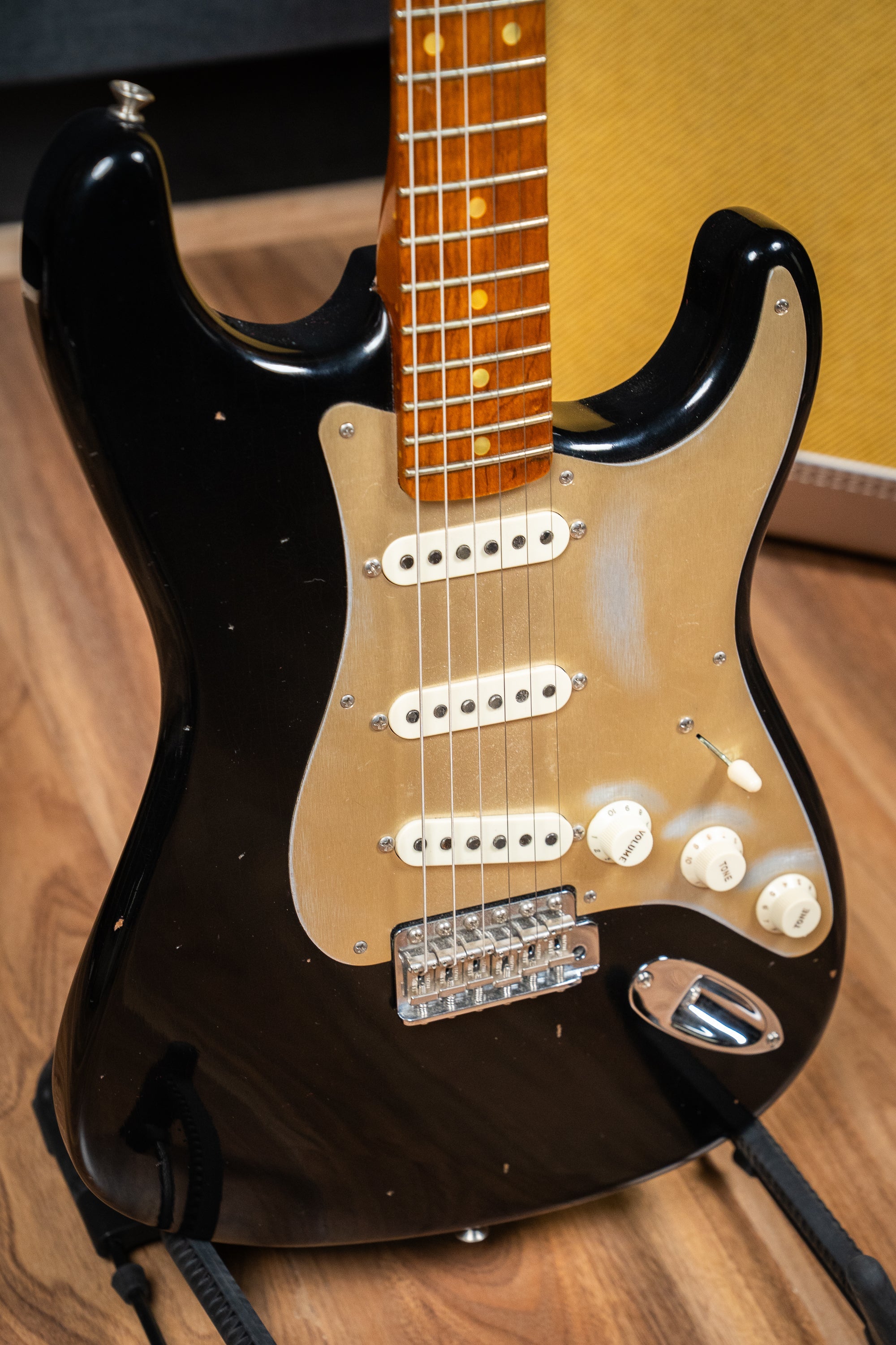 Fender Custom Shop LTD '58 Journeyman Strat w/Case + Accs - Closet Classic - Black - Pre-Owned