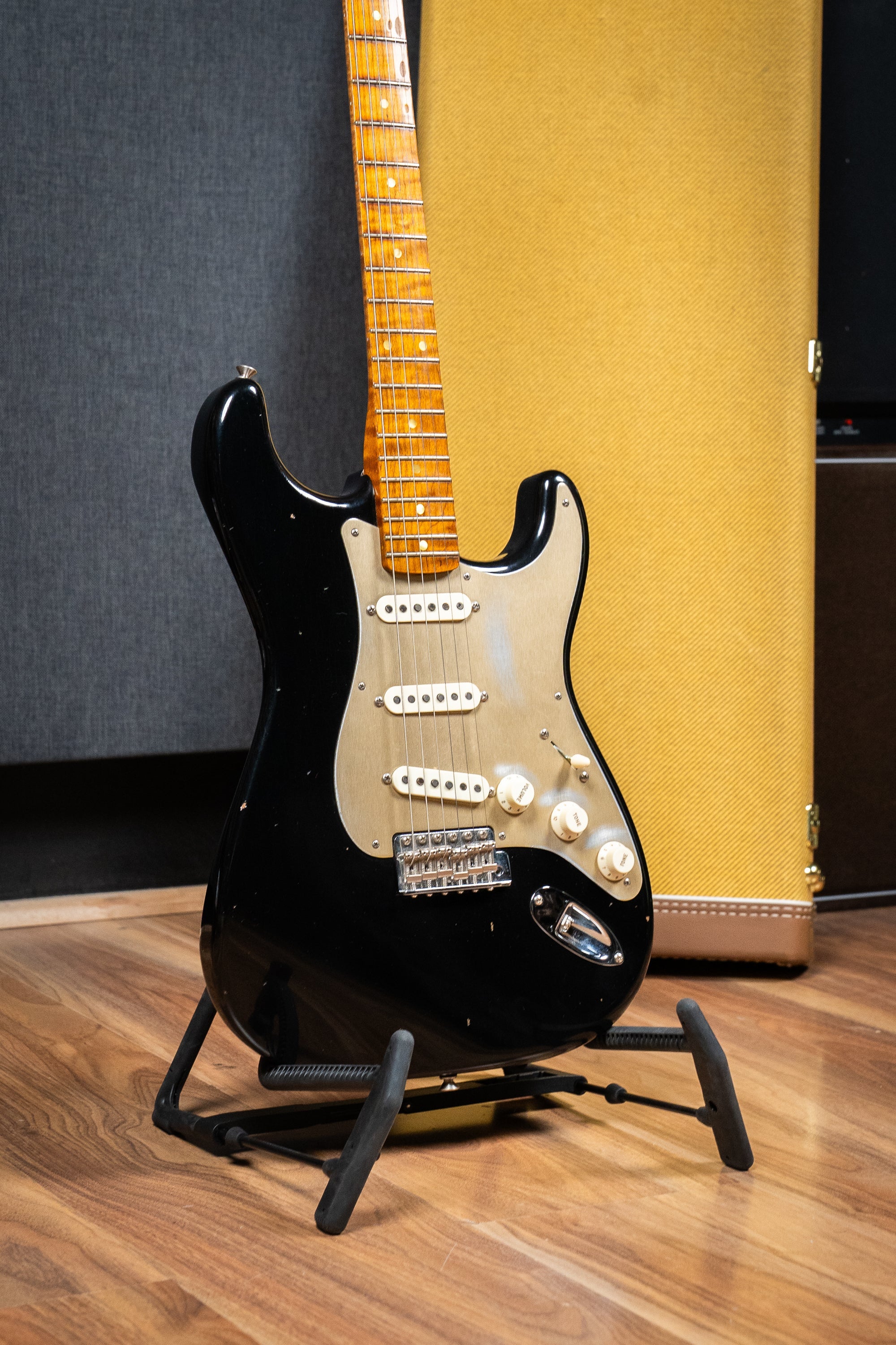 Fender Custom Shop LTD '58 Journeyman Strat w/Case + Accs - Closet Classic - Black - Pre-Owned