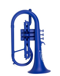 Zo Plastic Flugelhorn - Blue Blast
