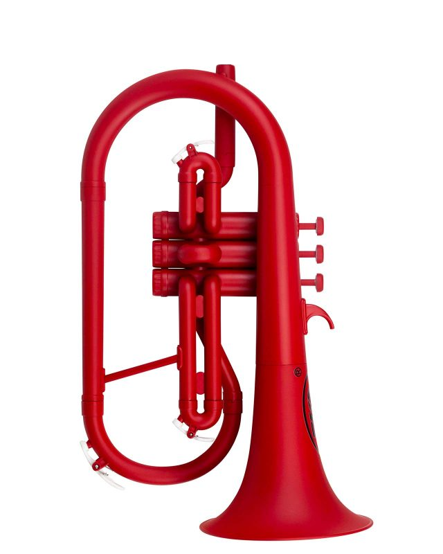 Zo Plastic Flugelhorn - Racing Red
