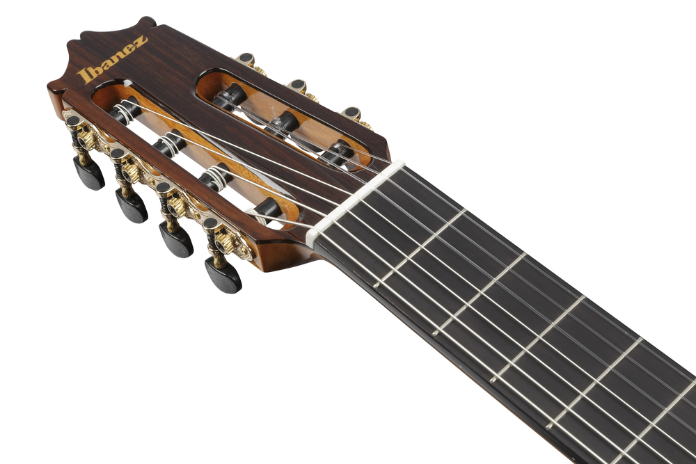 Ibanez GA3007CE 7-String Nylon String Guitar -  Natural High Gloss