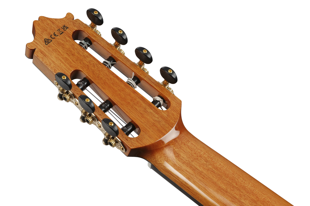 Ibanez GA3007CE 7-String Nylon String Guitar -  Natural High Gloss