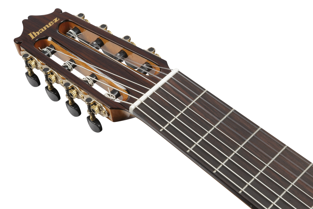 Ibanez GA3008CE 8-String Nylon String Guitar - Natural High Gloss