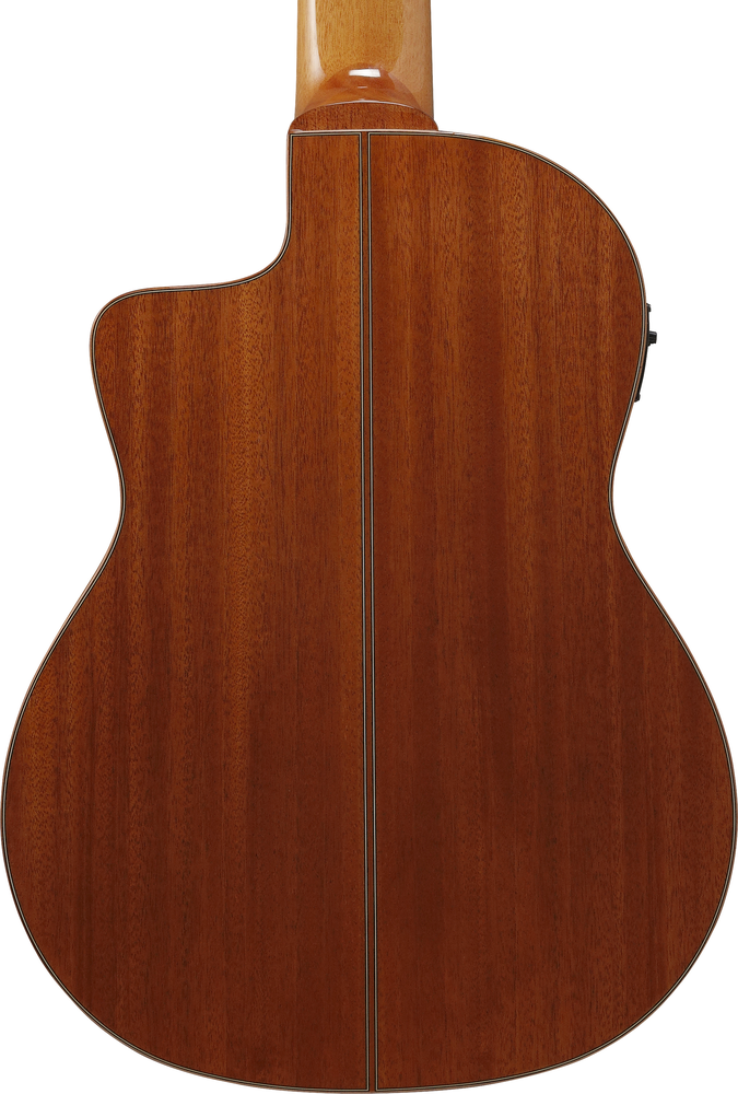 Ibanez GA3008CE 8-String Nylon String Guitar - Natural High Gloss