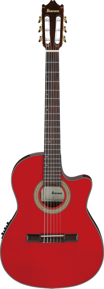 Ibanez GA35TCE Acoustic Guitar - Sapphire Red High Gloss