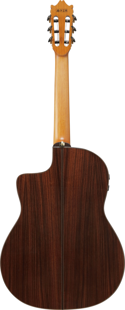 Ibanez GA380CE Nylon String Guitar -  Natural High Gloss
