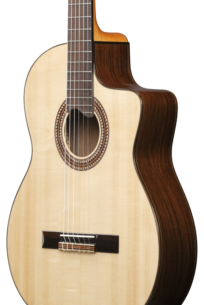 Ibanez GA380CE Nylon String Guitar -  Natural High Gloss