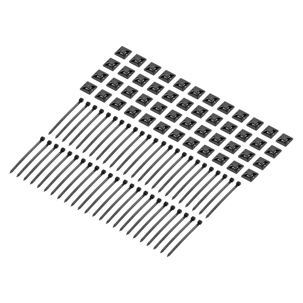 Gator Vertex Cable Tie and Cable Tie Holder 48-Pack