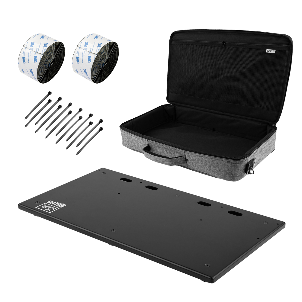 Gator Vertex Tour Compact 23″ x 13″ Pedalboard With Gig Bag