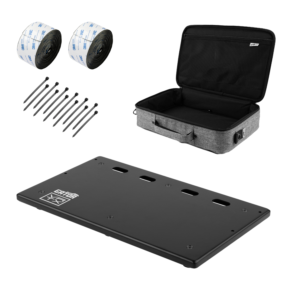 Gator Vertex Travel Lite 17″ x 10″ Pedalboard With Gig Bag