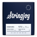 Stringjoy Signatures | Heavy Bottom Light Gauge (10-52) Nickel Wound Electric Guitar Strings