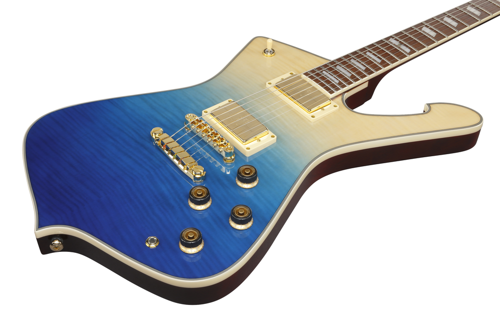 Ibanez IC420FM Electric Guitar - Transparent Blue Gradation