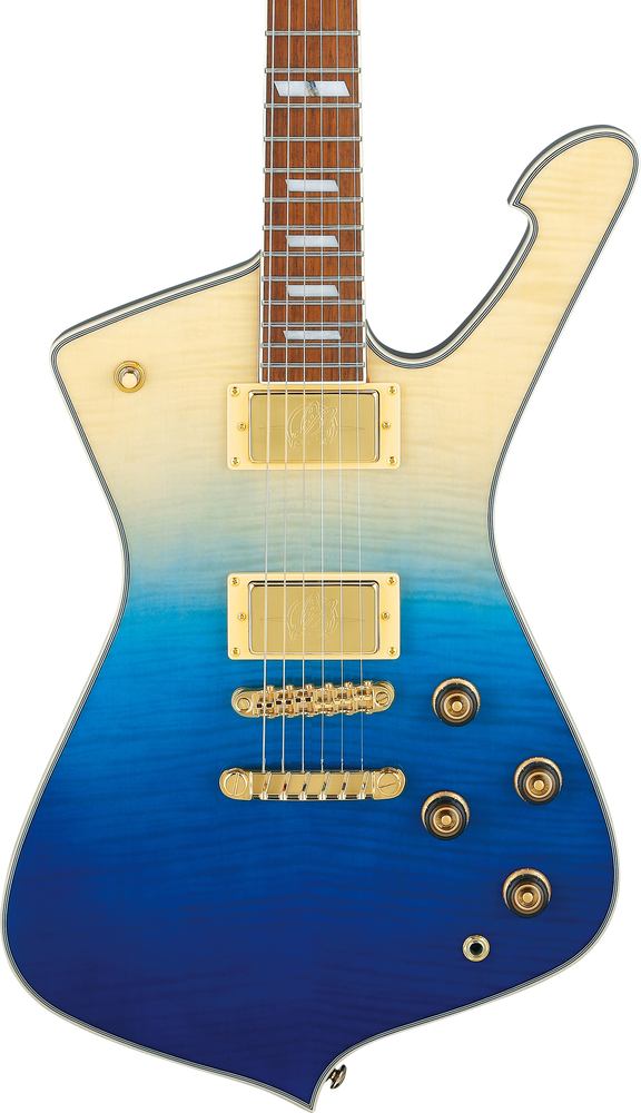 Ibanez IC420FM Electric Guitar - Transparent Blue Gradation
