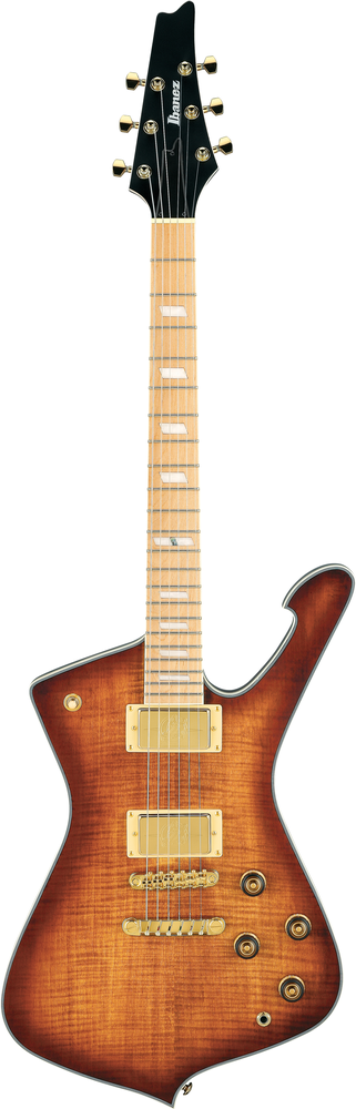 Ibanez IC420MFM Electric Guitar - Caramel Burst Low Gloss
