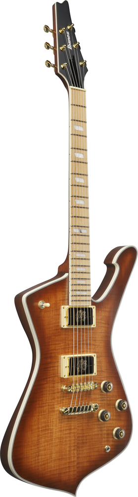 Ibanez IC420MFM Electric Guitar - Caramel Burst Low Gloss