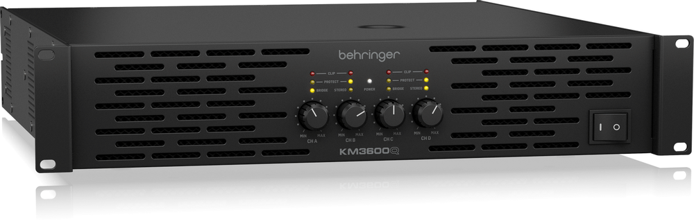 Behringer KM3600Q 4-channel Power Amplifier
