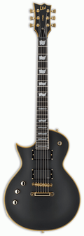 LTD EC1000 Deluxe VB Electric Guitar - Vintage Black - Left Handed