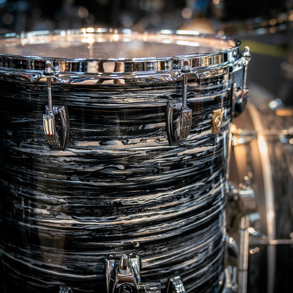 Ludwig Classic Maple Downbeat 20" 3pc Shell Pack - Vintage Black Oyster