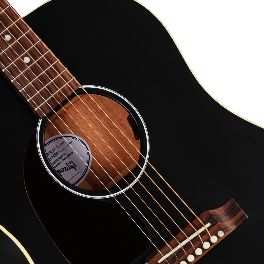Gibson J-45 Special - Satin Ebony - Left Handed