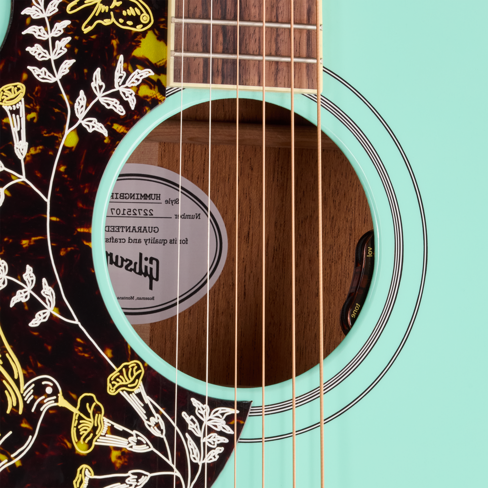 Gibson Hummingbird Standard - Southwestern Turquoise - Left Handed