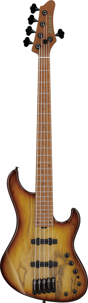 Ibanez MDM1305 Electric Bass - Natural Stained Amber Burst