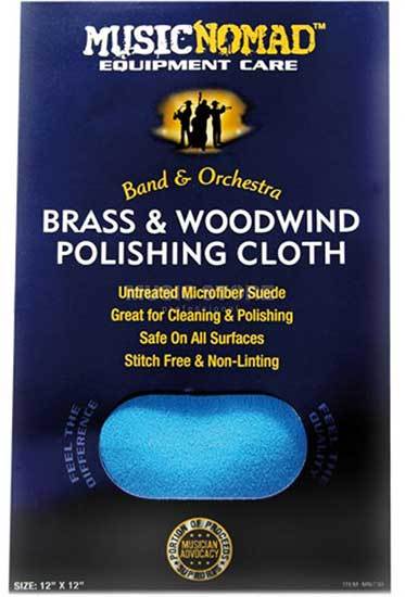 Music Nomad Brass & Woodwind Untreated Polishing Cloth