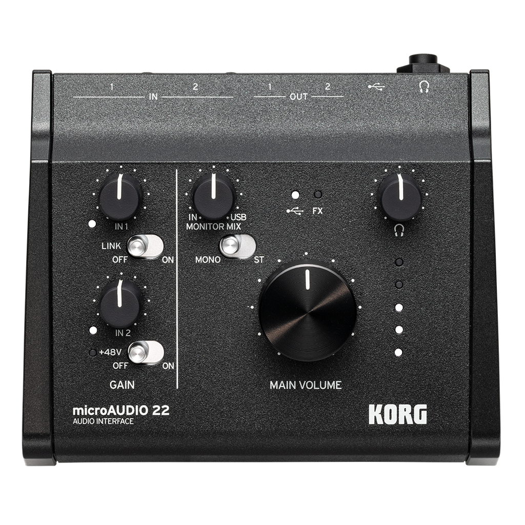 Korg microAUDIO 22 USB Audio Interface
