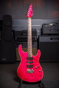 Suhr Custom Modern HSH #5 Top Electric Guitar - Magenta Pink Stain #87547