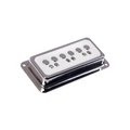 DeArmond Dynasonic Nickel/White Bridge