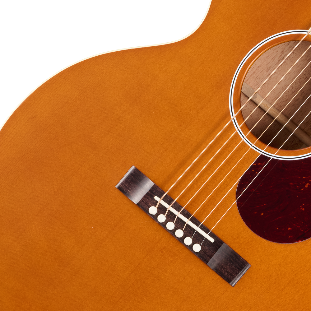 Gibson J-185 Century 12 Fret Acoustic Guitar - Vintage Amber