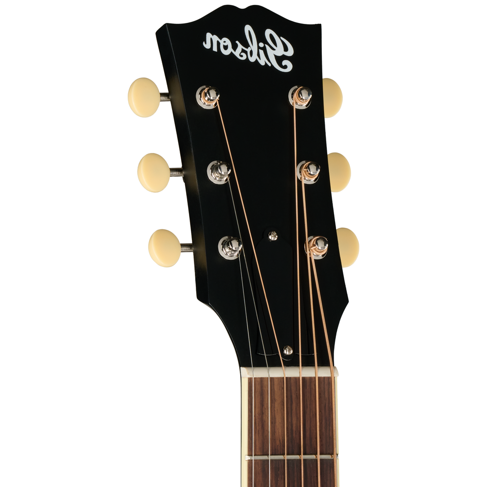 Gibson J-185 Century 12 Fret Acoustic Guitar - Ebony - Left Handed