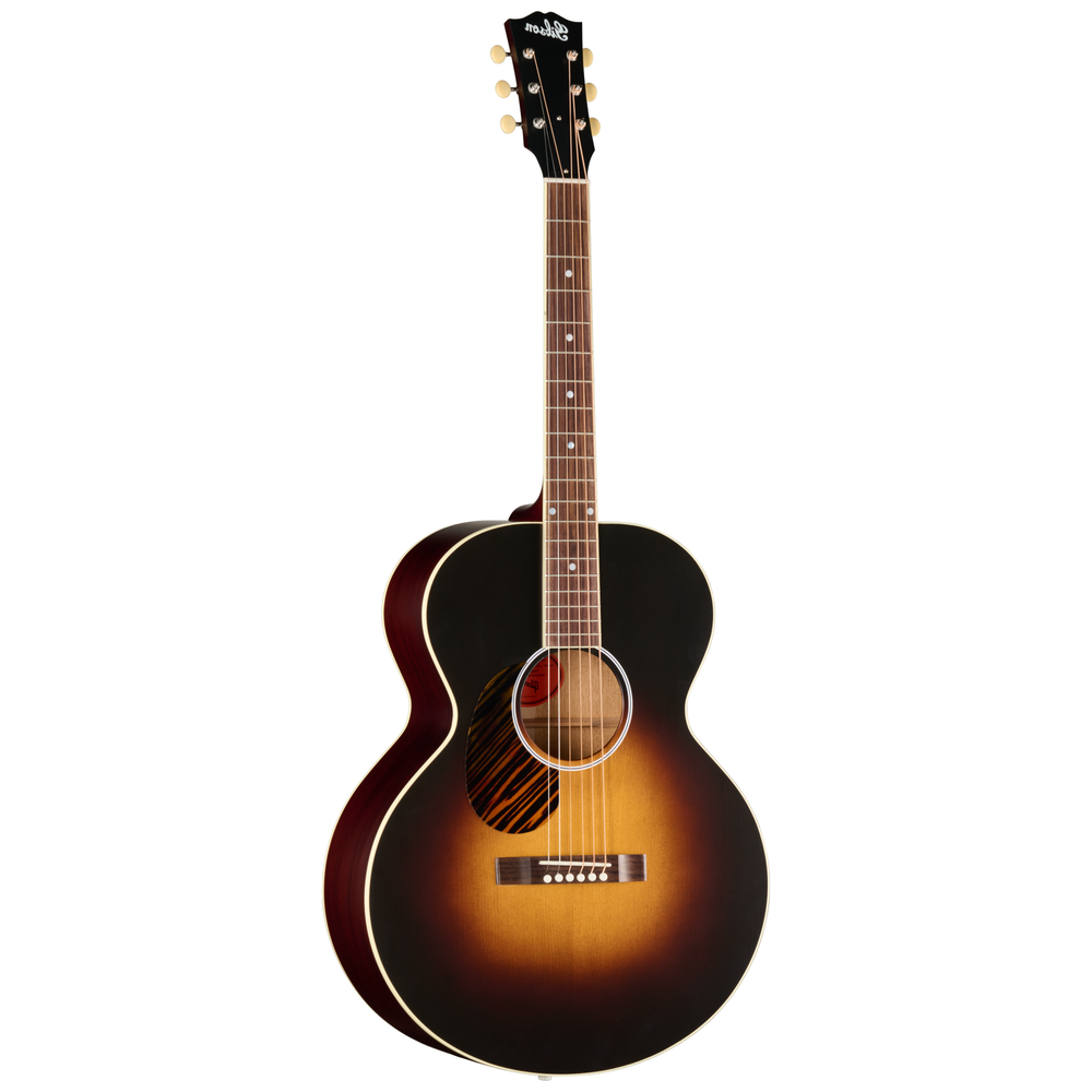Gibson J-185 Century 12 Fret Acoustic Guitar - Vintage Sunburst - Left Handed