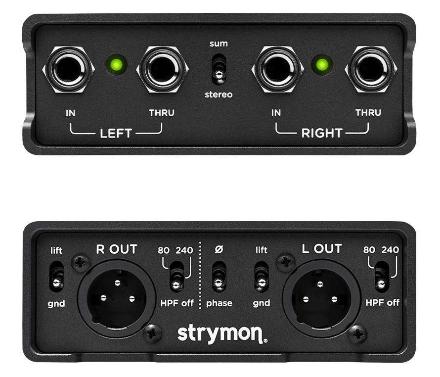 Strymon PCH X2 Active DI Isolator (Stereo)