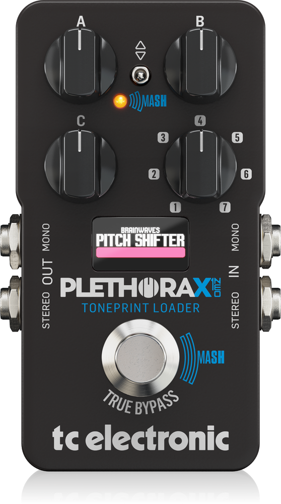 TC Electronic Plethora X1 Neo TonePrint Multi-Effect Pedal (Black)