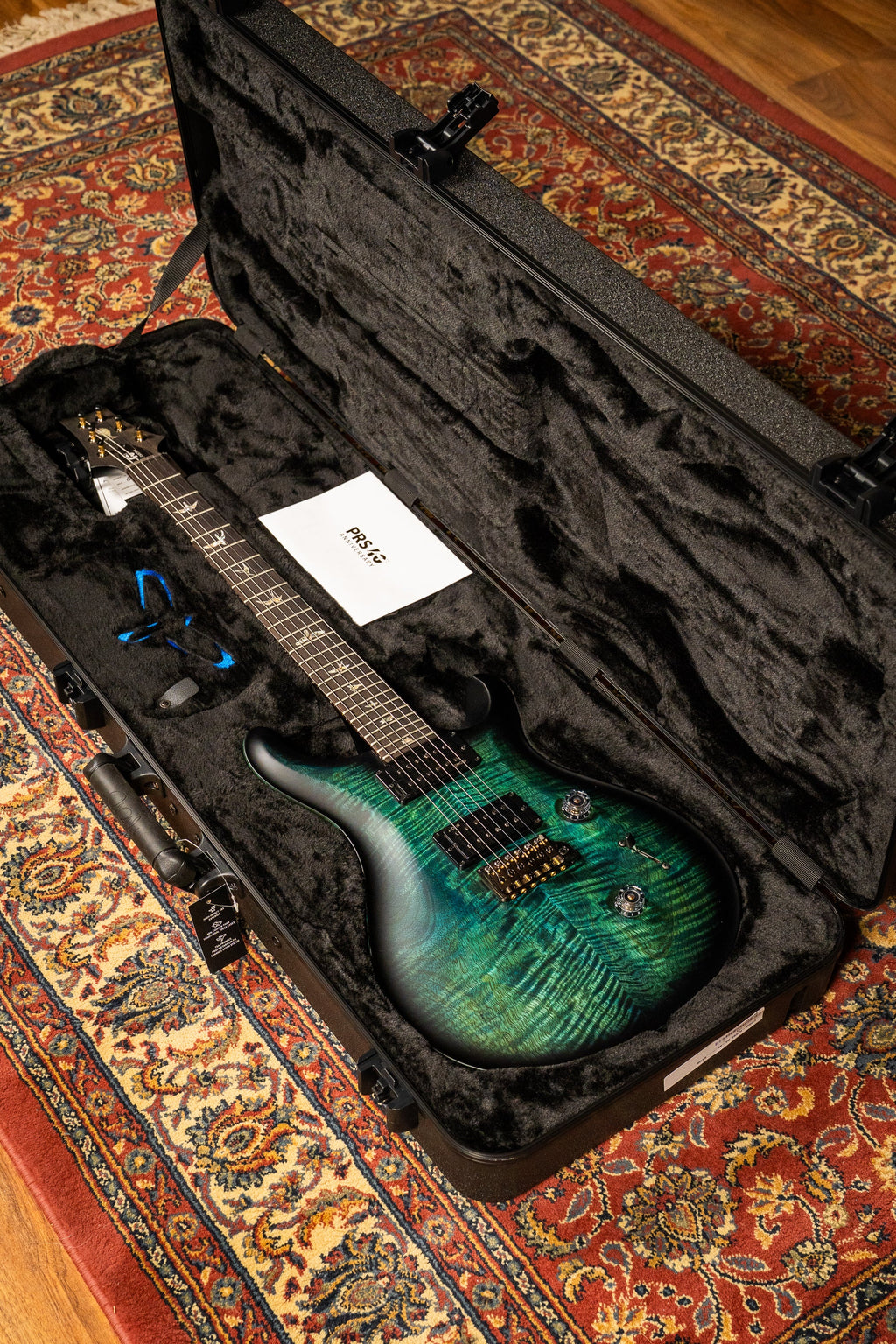 Paul Reed Smith (PRS) Limited Edition 40th Anniversary Custom 24 Satin - Cobalt Smokeburst