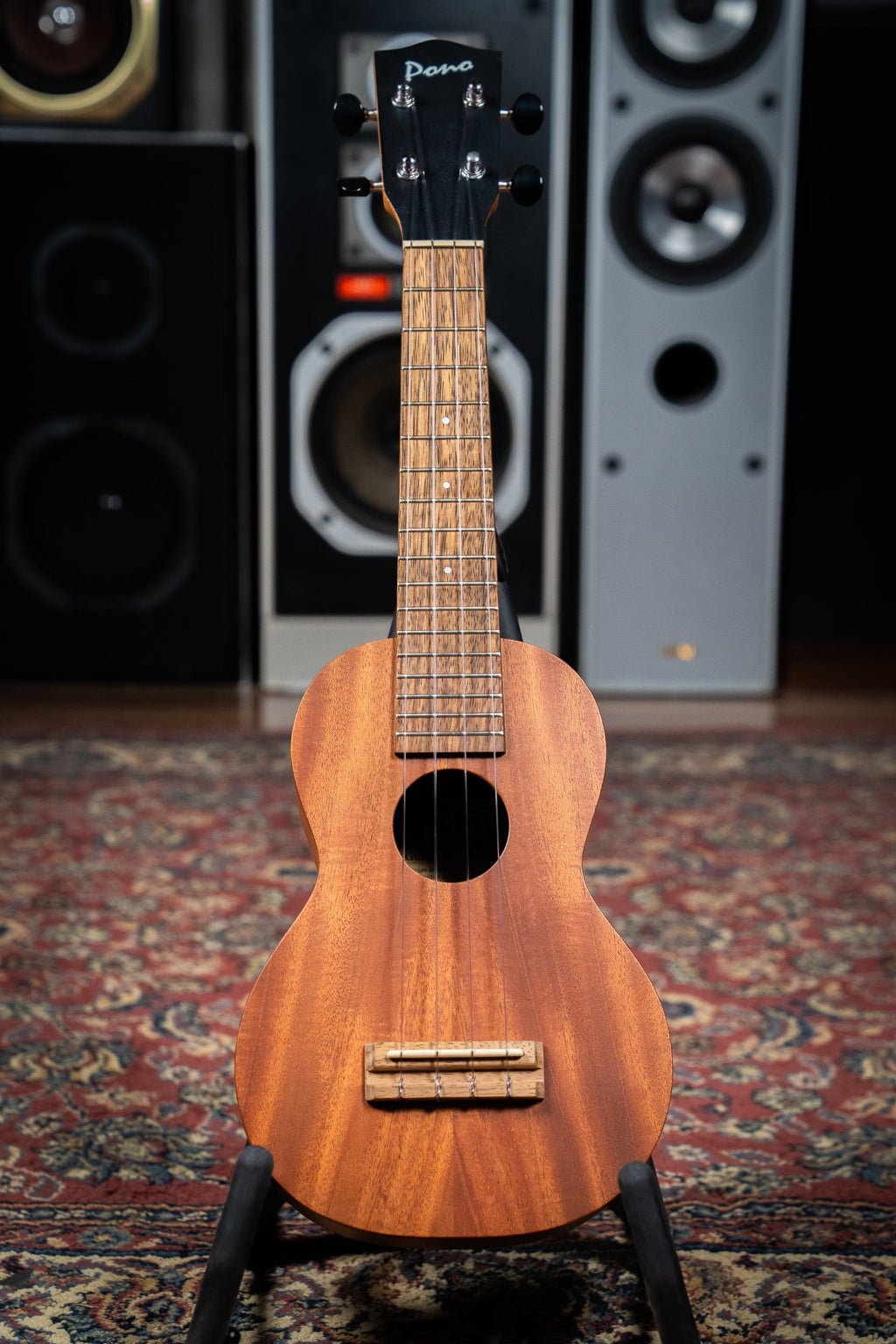 Pono MS-K Kalele Series Soprano Ukulele - Solid Mahogany