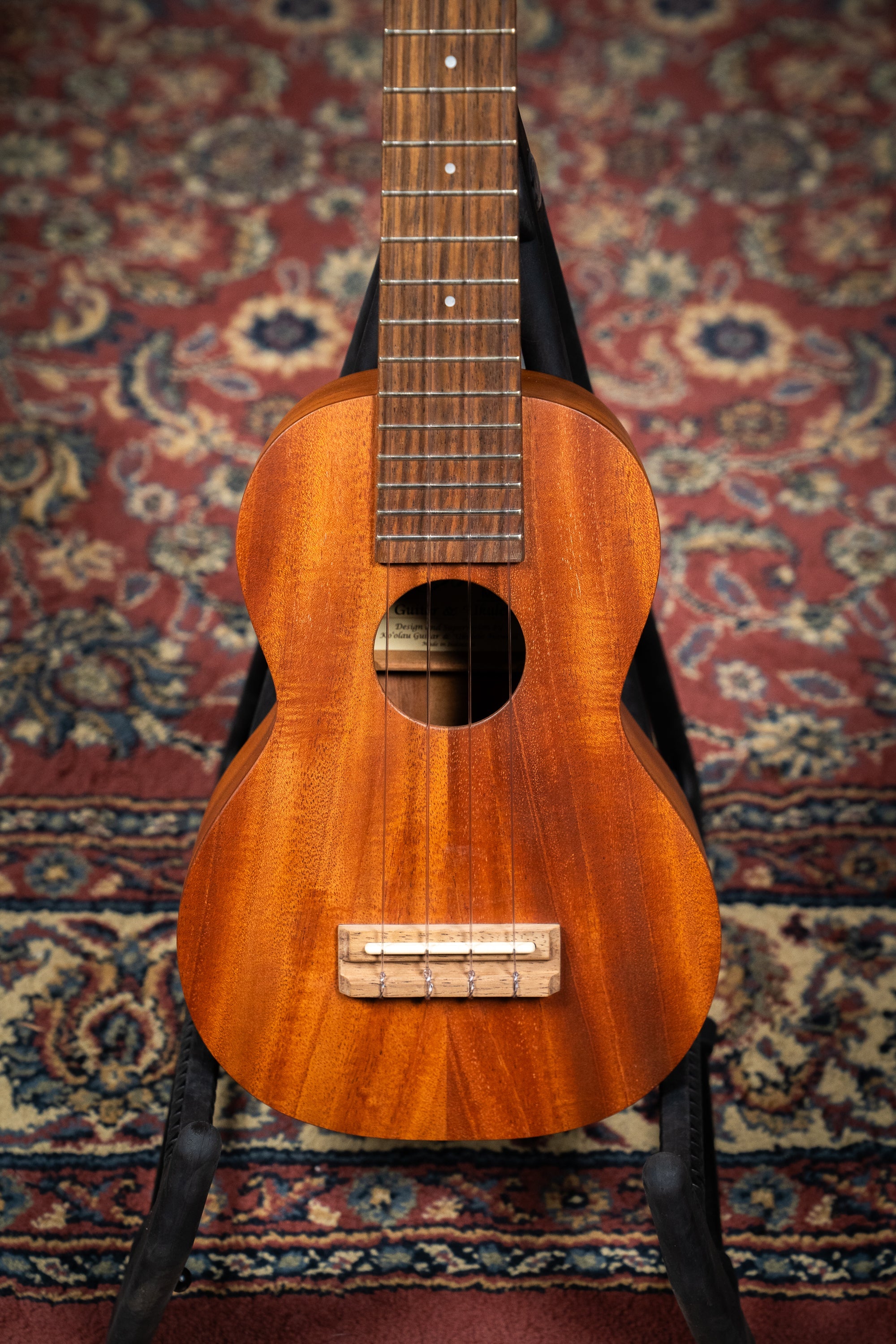 Pono MS-K Kalele Series Soprano Ukulele - Solid Mahogany