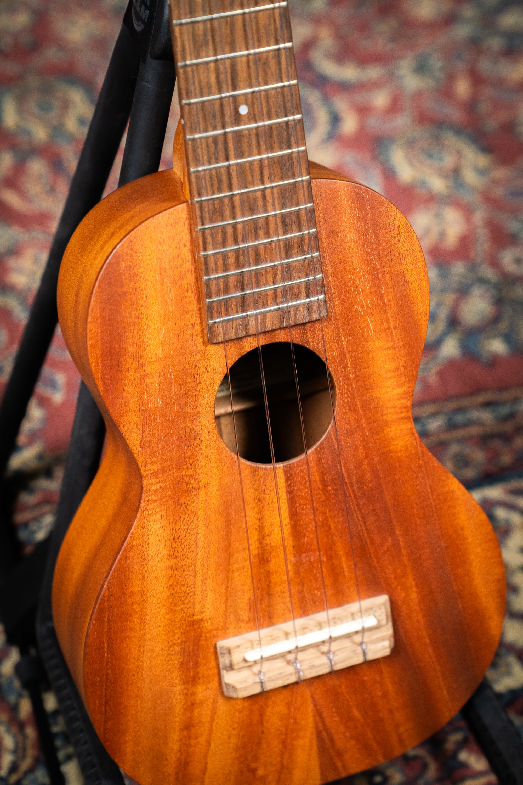 Pono MS-K Kalele Series Soprano Ukulele - Solid Mahogany