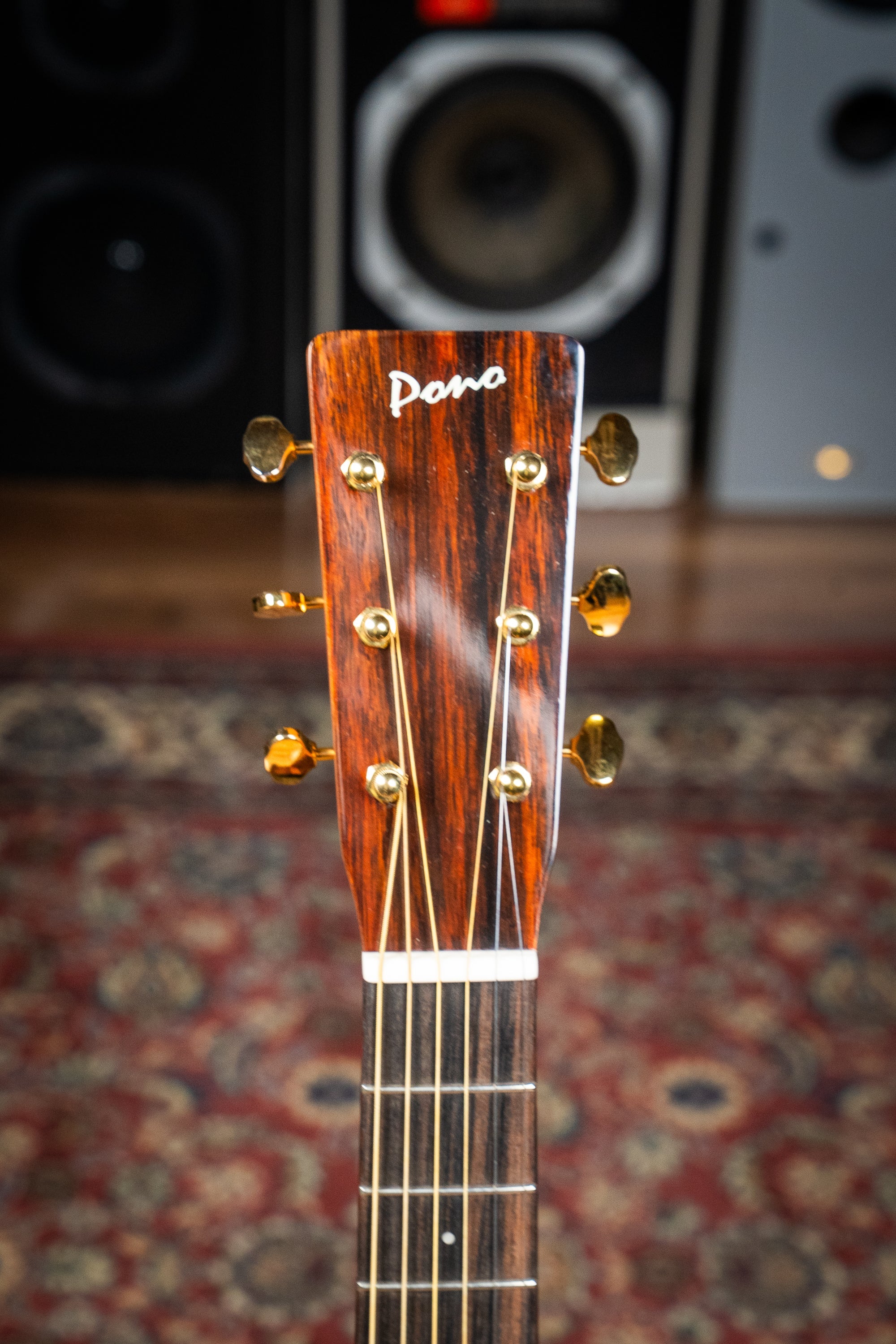 Pono UL-6C Parlour Guitar - Cedar