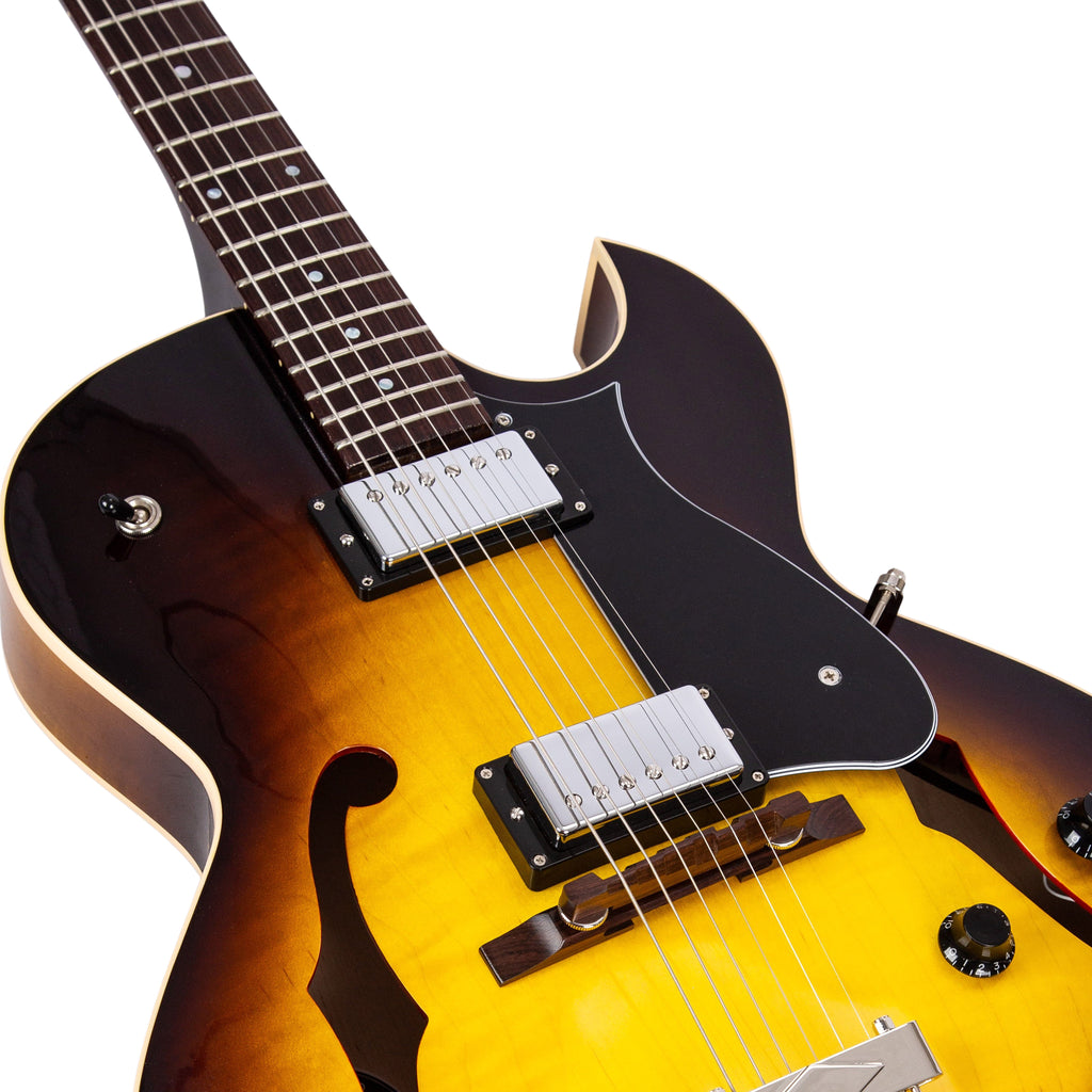 Heritage Standard Collection II H-575 Hollow Electric Guitar w/Case - Original Sunburst
