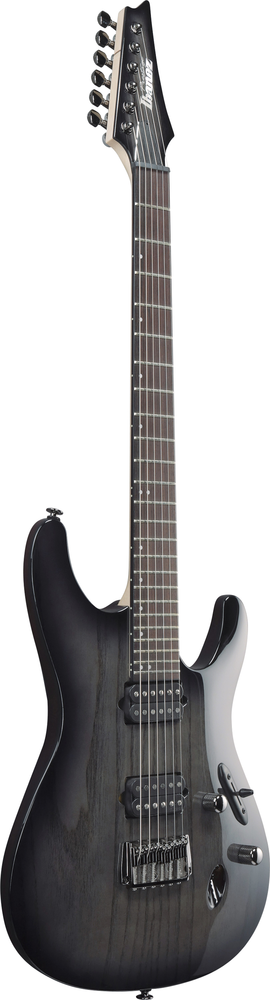 Ibanez S6621AH Electric Guitar - Transparent Gray Burst