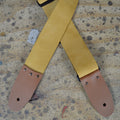 Colonial Leather Soft Slide Adjust Guitar Strap - Tan