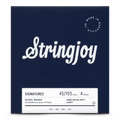 Stringjoy Light Gauge (45-105) 4 String Long Scale Nickel Wound Bass Guitar Strings