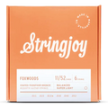 Stringjoy Foxwoods | Super Light Gauge (11-52) Coated Phosphor Bronze Acoustic Guitar Strings