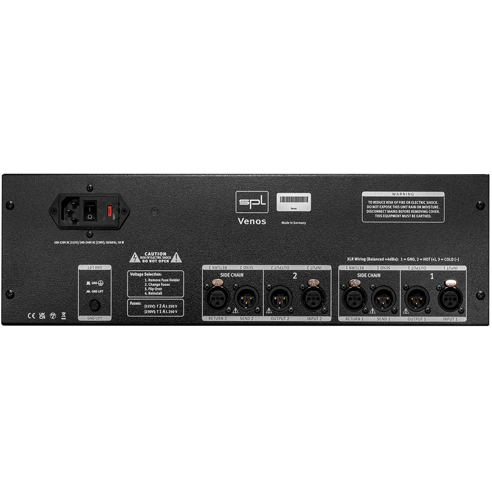 SPL VENOS Stereo Bus Compressor - Red