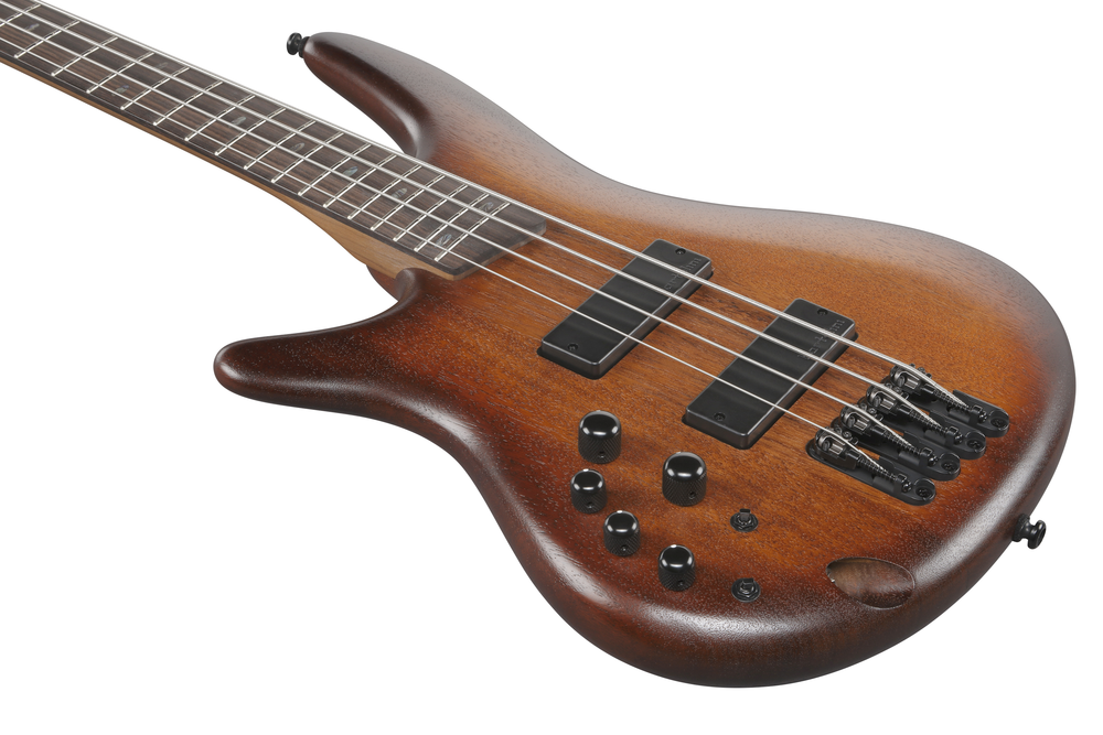 Ibanez SR500AL Electric Bass - Mahogany Brown Burst Low Gloss - Left Handed