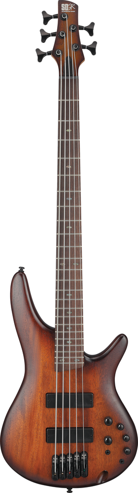 Ibanez SR505A Electric Bass - Mahogany Brown Burst Low Gloss